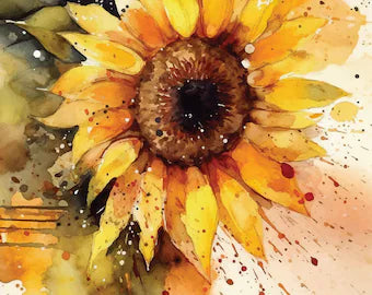 Sunny Daze Rice Decoupage Paper