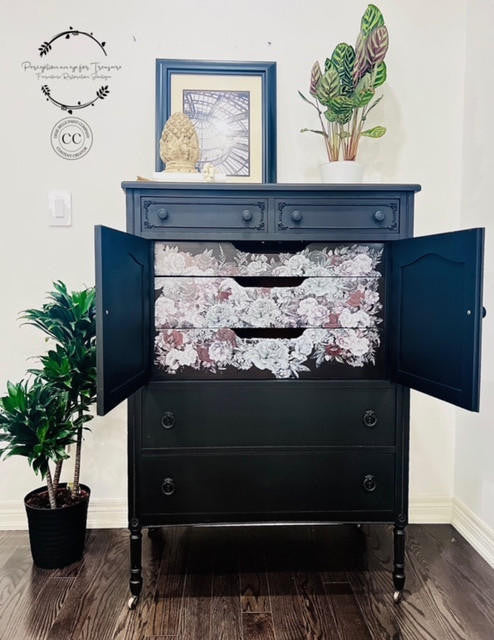Monochrome Majesty Decor Transfer