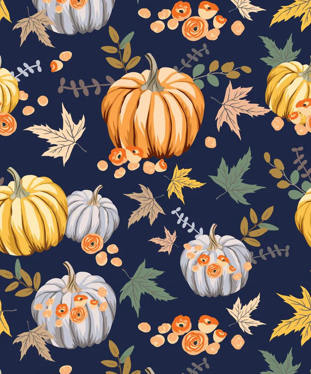 Pumpking Patch Rice Decoupage Paper