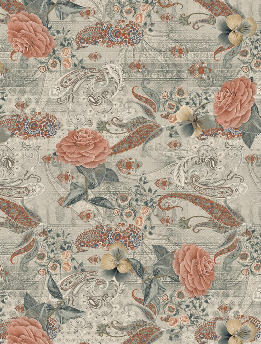 Rose Tapestry A2 Decoupage Paper