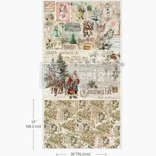 Holly Jolly Hideaway Decoupage Paper