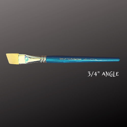 3/4” Angle Brush by The Turquoise Iris Pro Collection