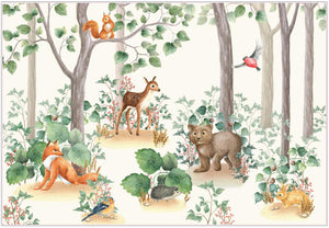 Woodland Nursery A1 Rice Decoupage Paper